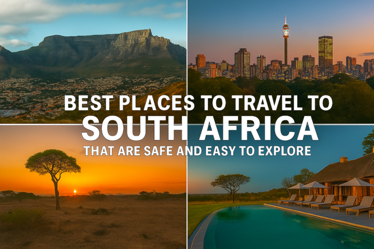 Best Places to Travel to in South Africa