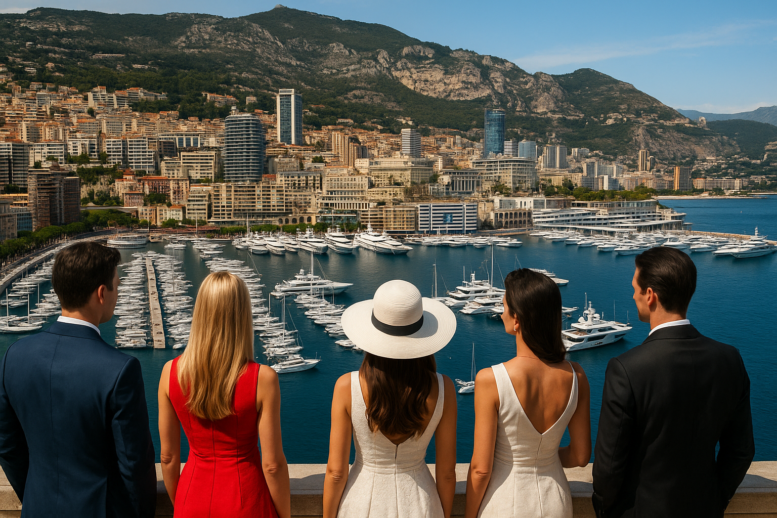 ultra-rich flock to Monaco,